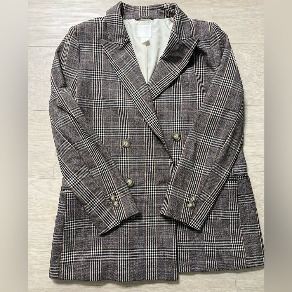 Pinstripe Blazer